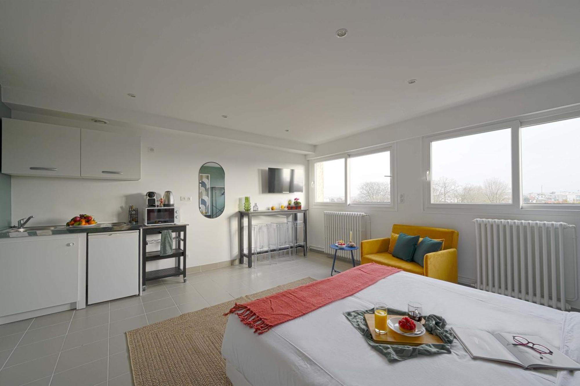 Modern Bright Apartment In Appart'Hotel Saint-Maur-des-Fossés Kültér fotó