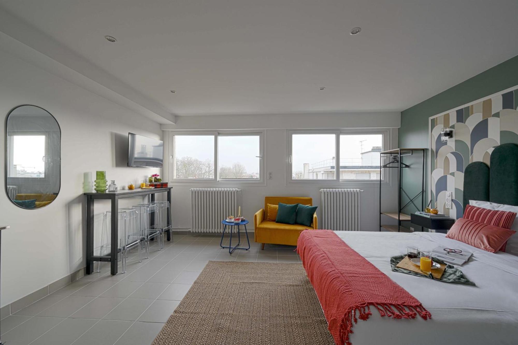 Modern Bright Apartment In Appart'Hotel Saint-Maur-des-Fossés Kültér fotó